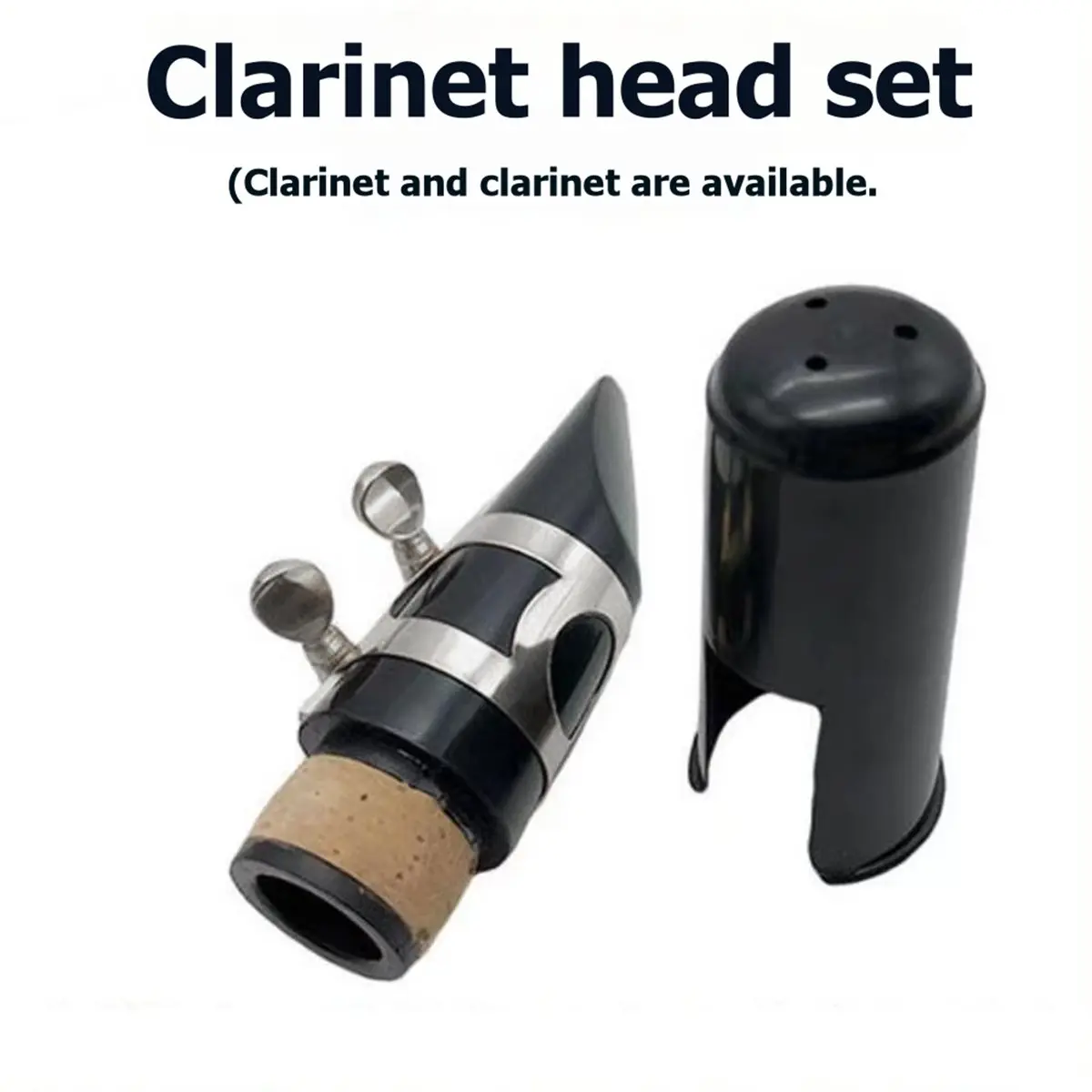 【AT48】 NEW Bb Clarinet Mouthpiece Set Bb Clarinet Bakelite Mouthpiece Clarinet Mouthpiece Musical Instrument Accessories