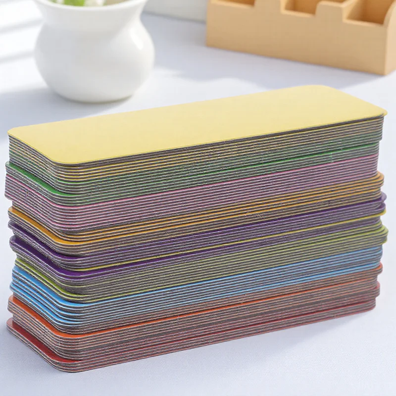 72Pcs Magnetic Dry Erase Labels Reusable Writable for Fridge Whiteboard Home Office School Categorization Memo Message Board