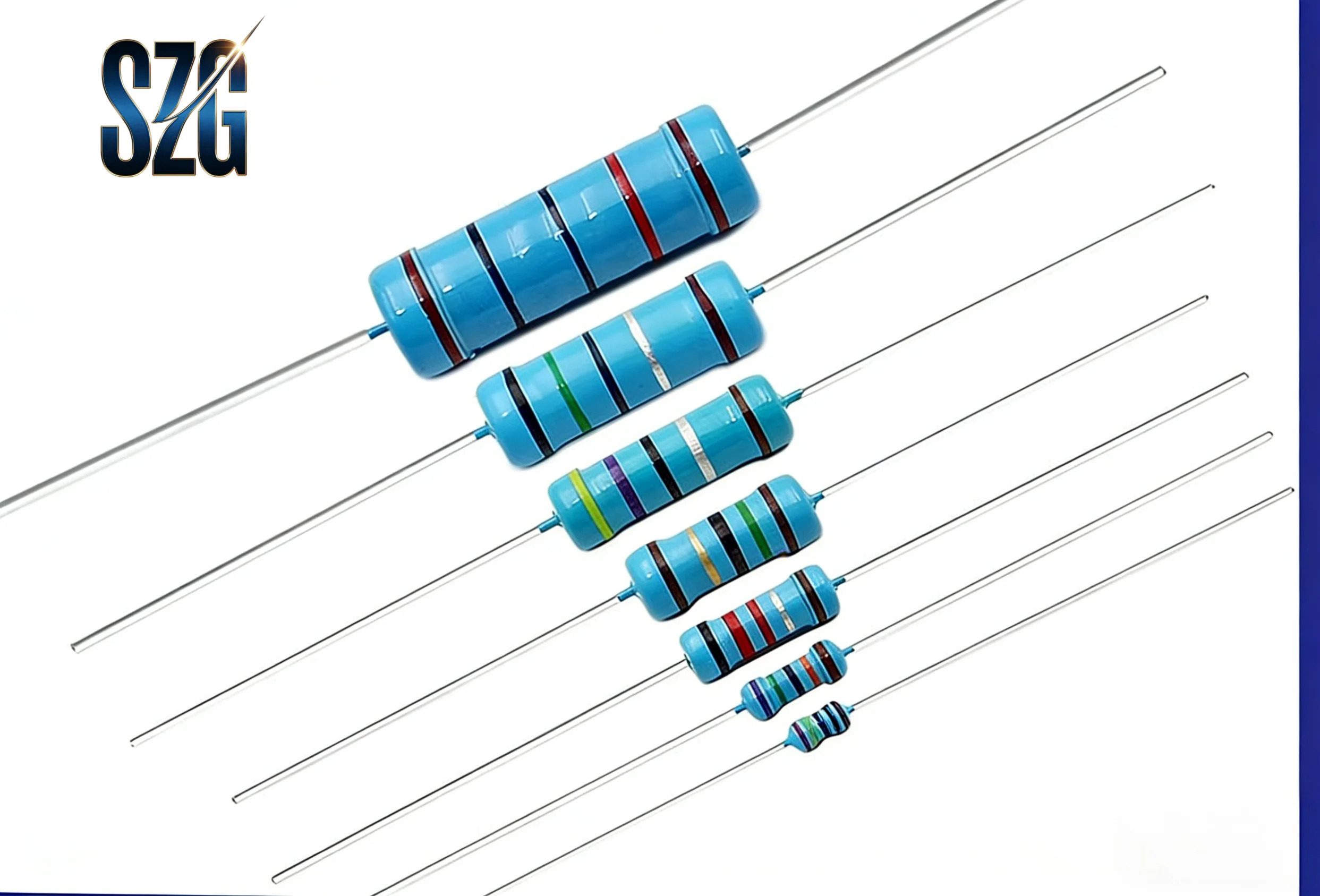 20Pcs/Lot 1W Carbon film Resistance 0R~10M 1% Metal film Resistor 1R 10R 100R 1K 22K 100K 1M 4.7M 5.6M 10M ohm Power Resistance