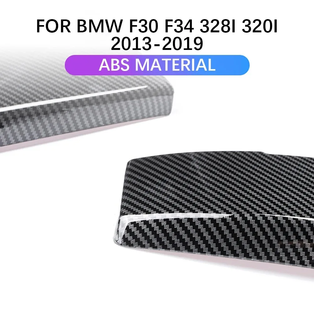 

Car Interior Carbon Fiber Console Armrest Box Protective Cover Decorative For BMW F30 F32 F34 3 Series 2013-2019 Car Accessories