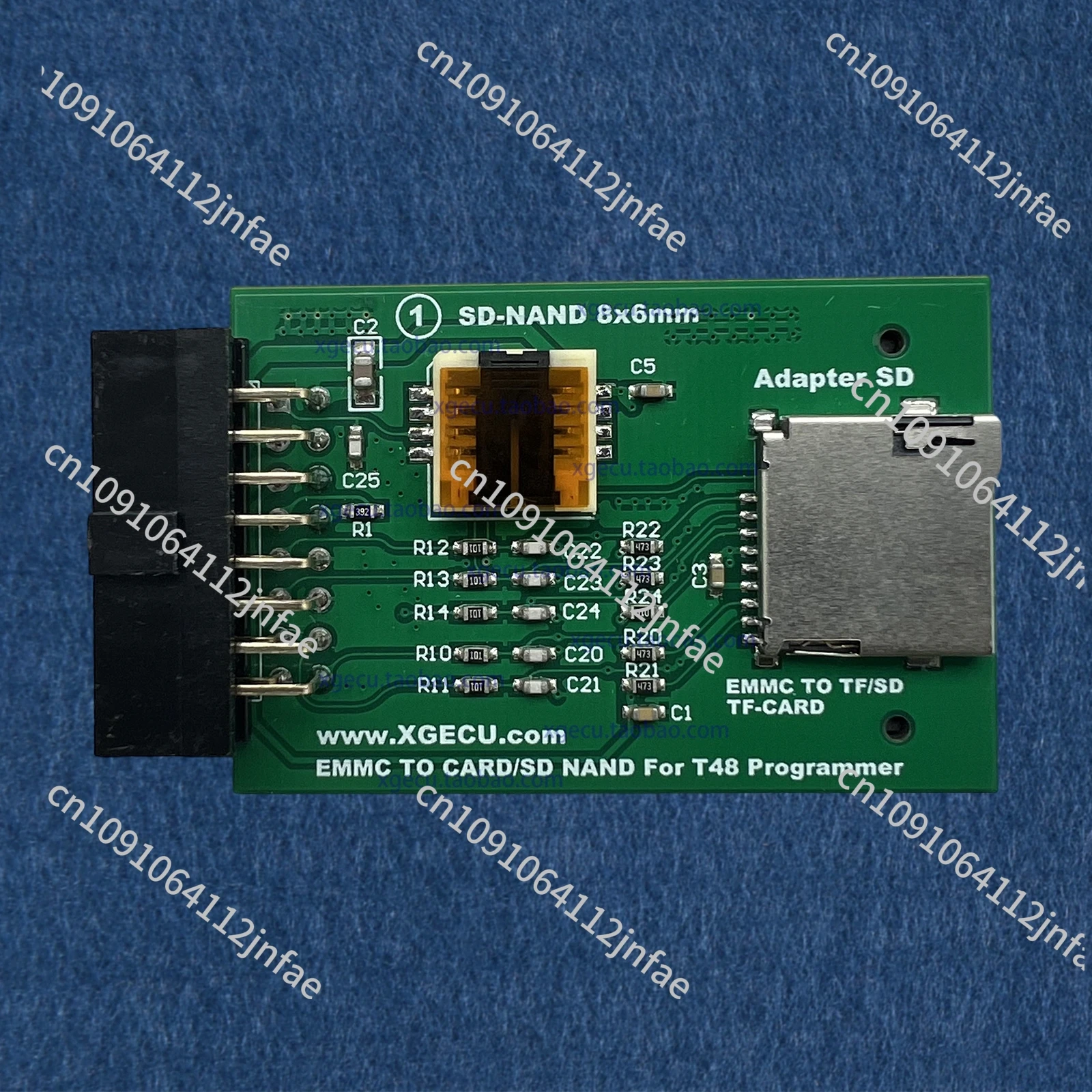 

EMMC SD T48 dedicated adapter, read and write SD/TF card EMMC NAND chip