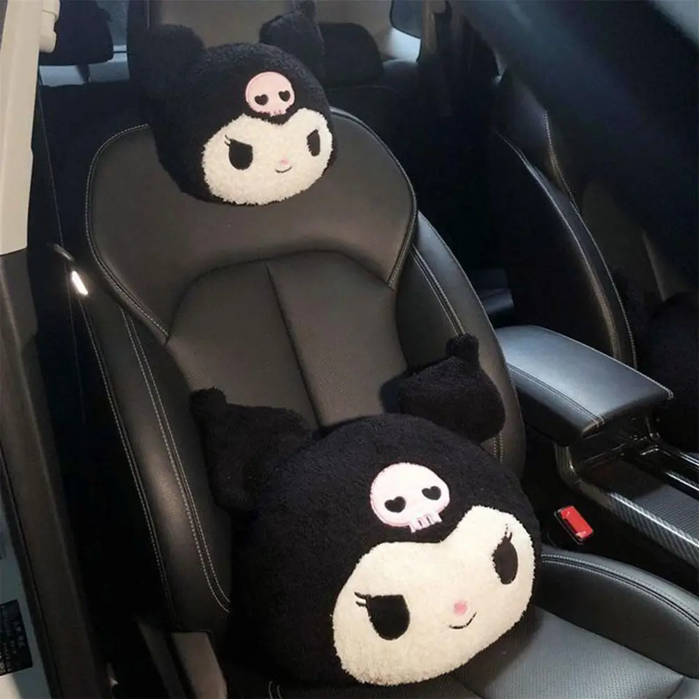 Cute Car Neck Protection Headrest Cushion Lumbar Support Neck Protection Pillow Online Celebrity Style Car Interior Accessories