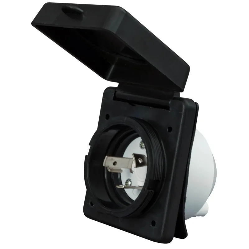 

Valterra A10-30INBKVP 30 Amp Power Inlet - Black