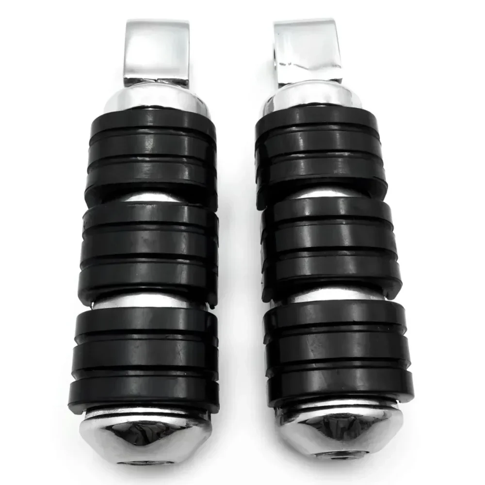 Запчасти для мотоциклов, задняя подножка для Honda VTX Valkyrie Shadow 1100 VT1300, Suzuki Volusia, задняя крышка, ХРОМ