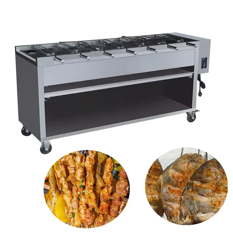 Portable BBQ Grill Outdoor Charcoal Grills Compact Barbecue Cooking Set for Camping Picnic Garden Party Backyard Use
