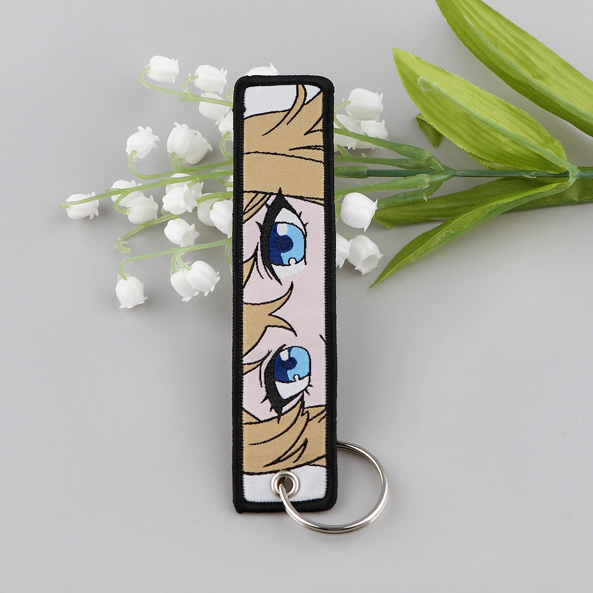 hu tao Yae Miko Cute Key Tag Keychains Women Anime Keychain for Car Motorcycles Keys Keyring Men Holder Jewelry