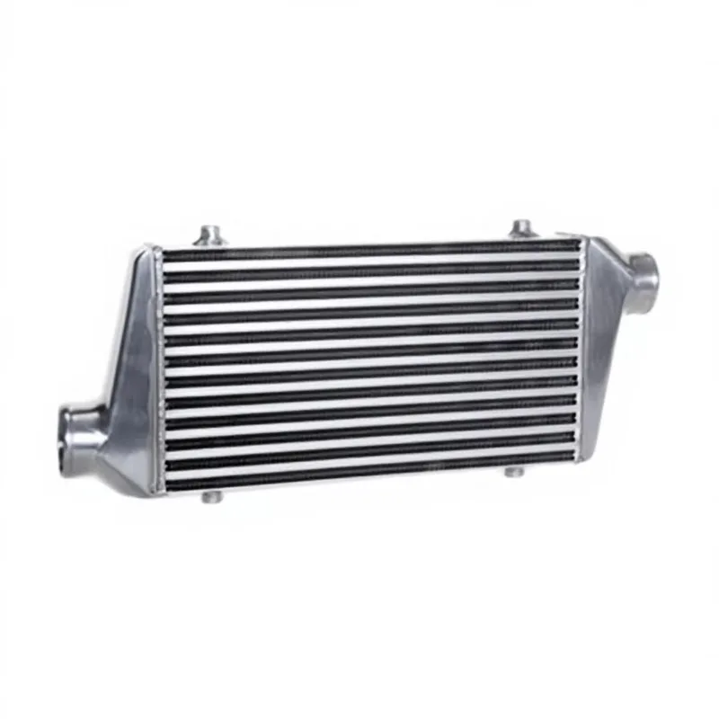 2.5 Inches Inlet/outlet bar and Plate Universal Air to Air Intercooler 450mmx230mmx65mm End Tanks Reverse Direction in Stock