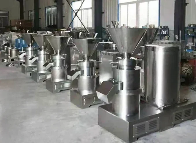 

Suitable for Meat, Sauce, Peanut – Multi-function Fully Automatic Food-safe High-quality Colloid Mill