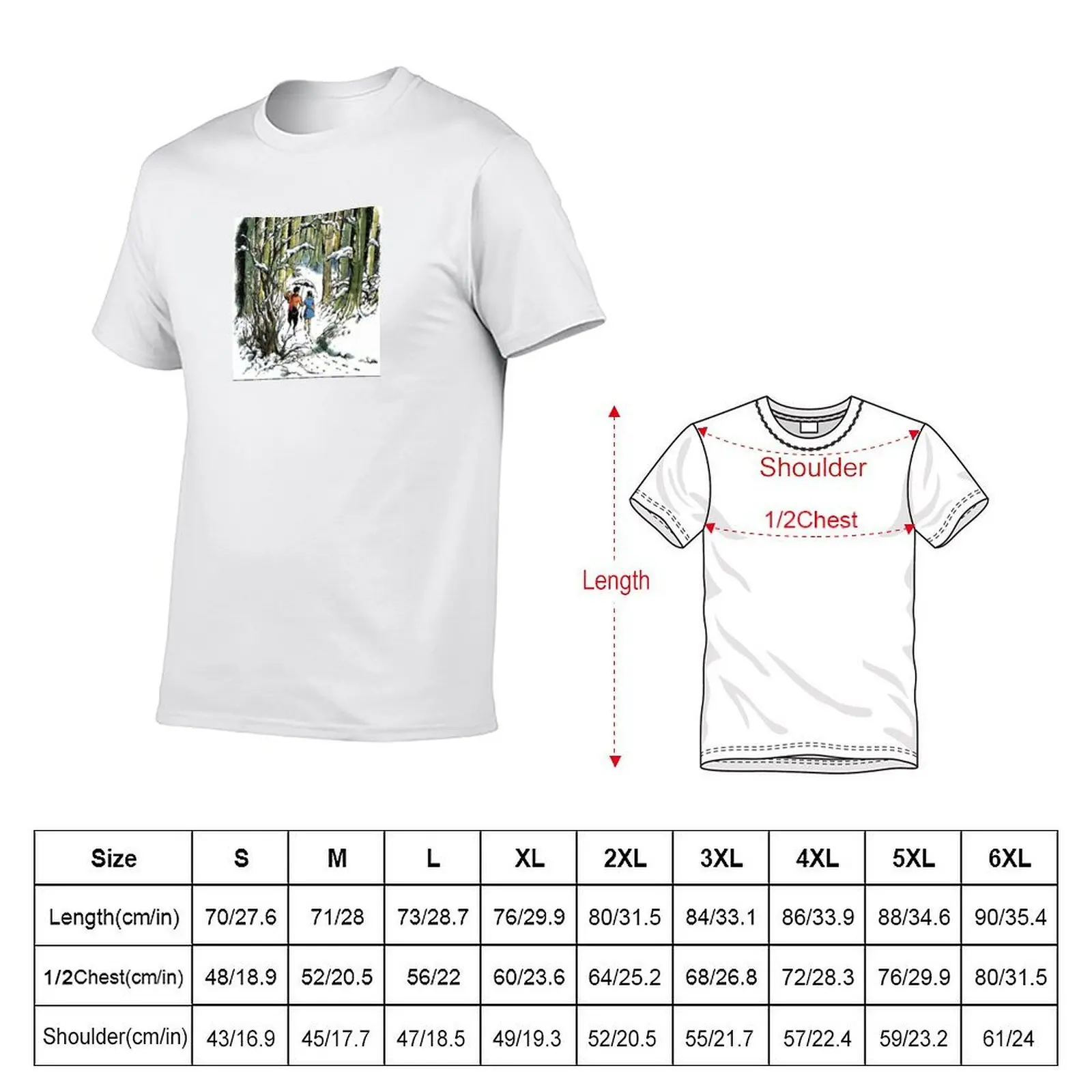 Narnia the Lion the Witch and the Wardrobe original illustration T-Shirt cotton t shirt pack essential t shirt T-Shirt
