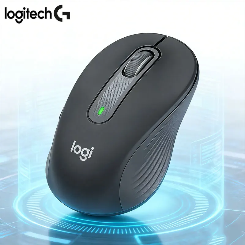 

Беспроводная бесшумная мышь Logitech M750, длительное время автономной работы для офиса и дома, совместима с настольными ПК и ноутбуками