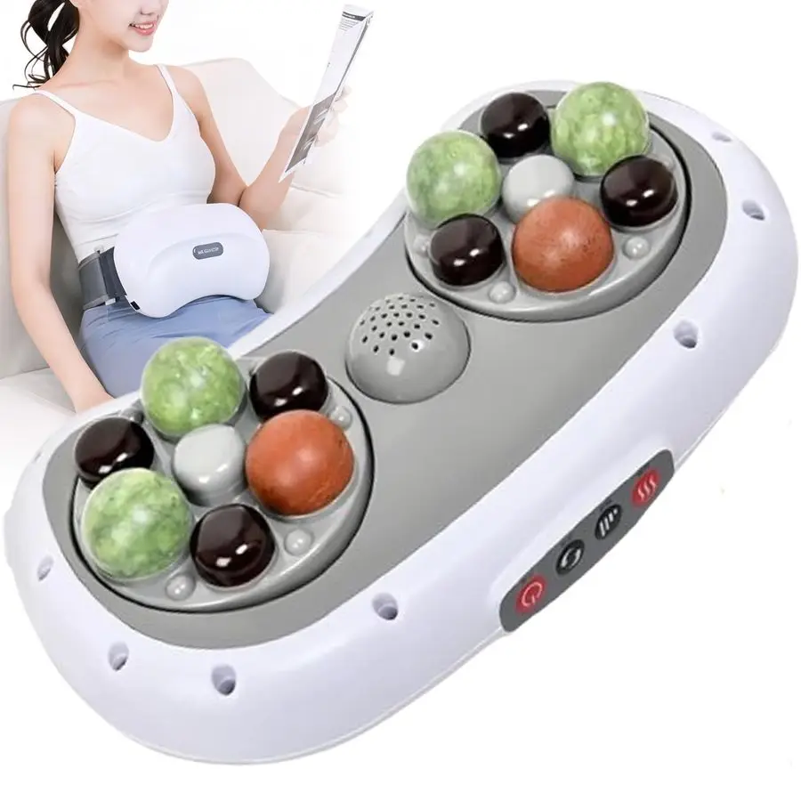 

Массажер для брюшного пресса, электрический инструмент для разминания живота, для сжигания жира, усилителя талии, снятия дискомфорта плеч, задница 12 Bianstones