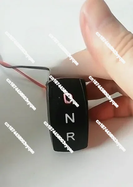 FOR DNR forward and backward middle stop third gear white light switch car modification ship-shaped rocker button 12V24