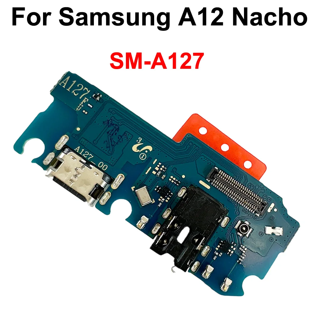 

Гибкий зарядный кабель Gefensi для Samsung Galaxy A12 Nacho SM-A127, USB-порт для зарядки, разъем для док-станции, плата зарядки, гибкий кабель