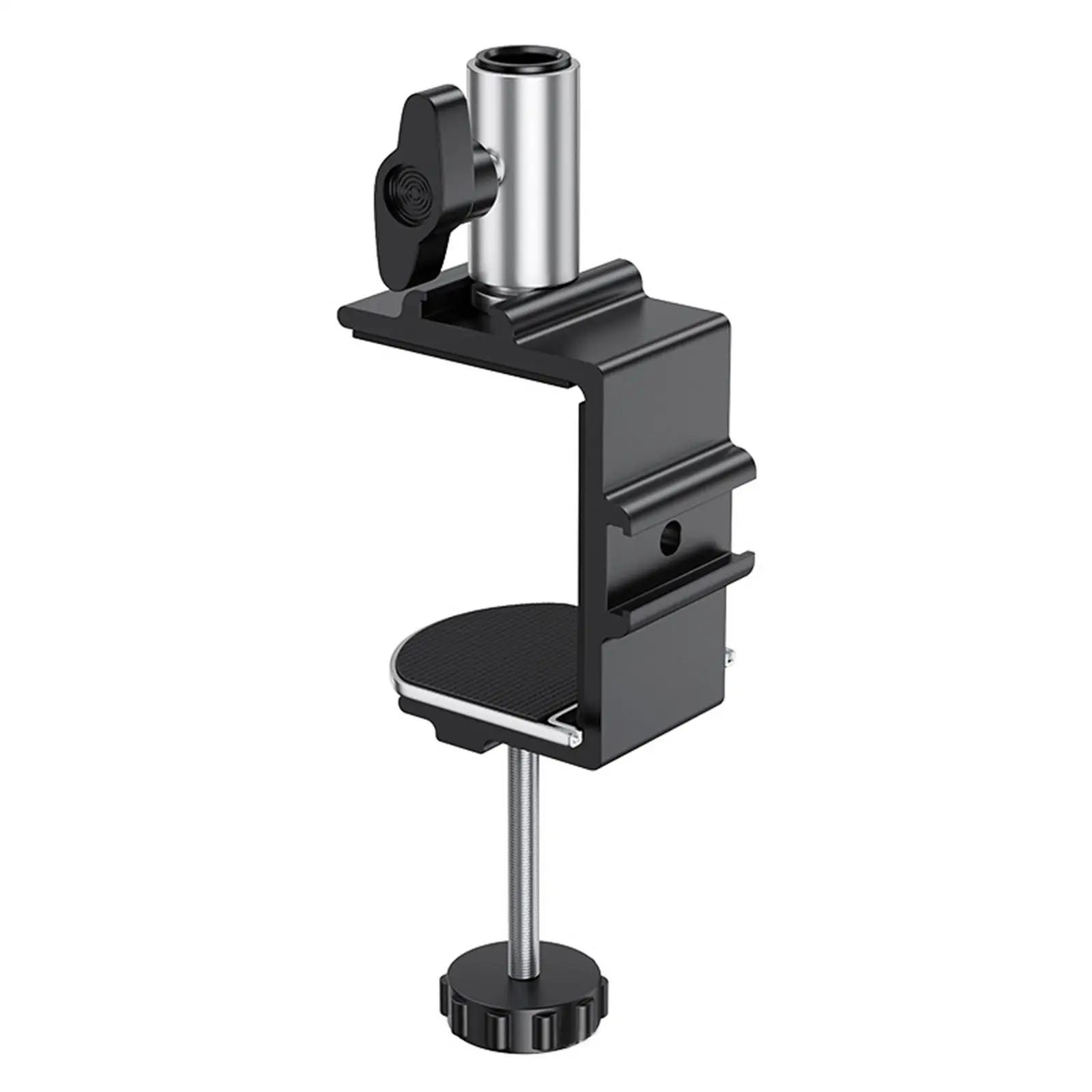 Desk Mounting Clamp Strong Easy to Clip C Shape Arm Table Mounting Stand for readingWorking Presentation Office Recording