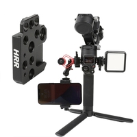 Monitor Mount Holder with Cold Shoe Interface, Gimbal Accessories Mounting Plate Compatible with Ronin S/SC/RS2/RSC2