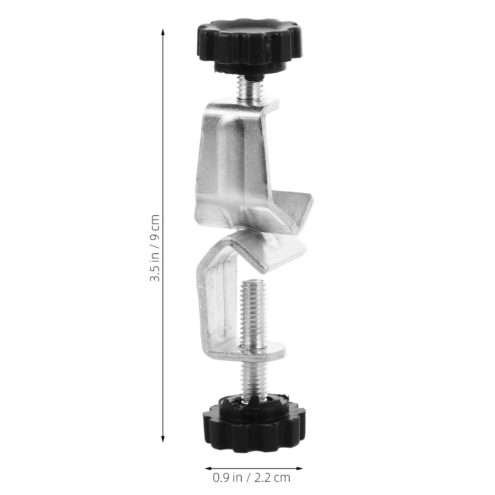 Dual Screw Cross Clamp Heavy Duty Clamp Stand for Flask Test Tube Funnel Holder Precise Positioning Laboratory