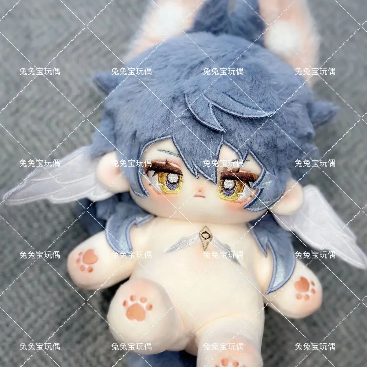 Game Honkai: Star Rail Sunday Monster Ear Cosplay Soft Plush Doll Body Dress Up Cotton Stuffed Toys Dolls 20cm Mascot Gift