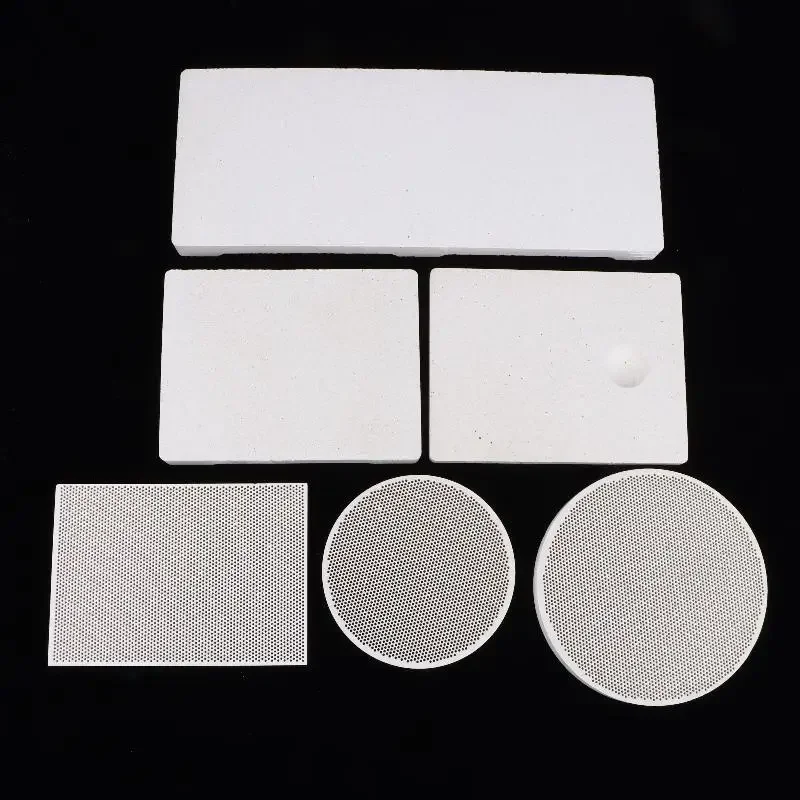 Round/rectangle Honeycomb Ceramic Plate For Infrared Burners Ensures Even Heat Distribution For Home & Outdoor Use