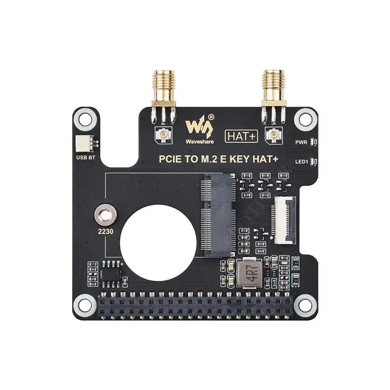 

Raspberry Pi 5 PCIe To M.2 E KEY NGFF WIFI6 WIFI7 для RTL8822CE/BE200/AX210/AX200