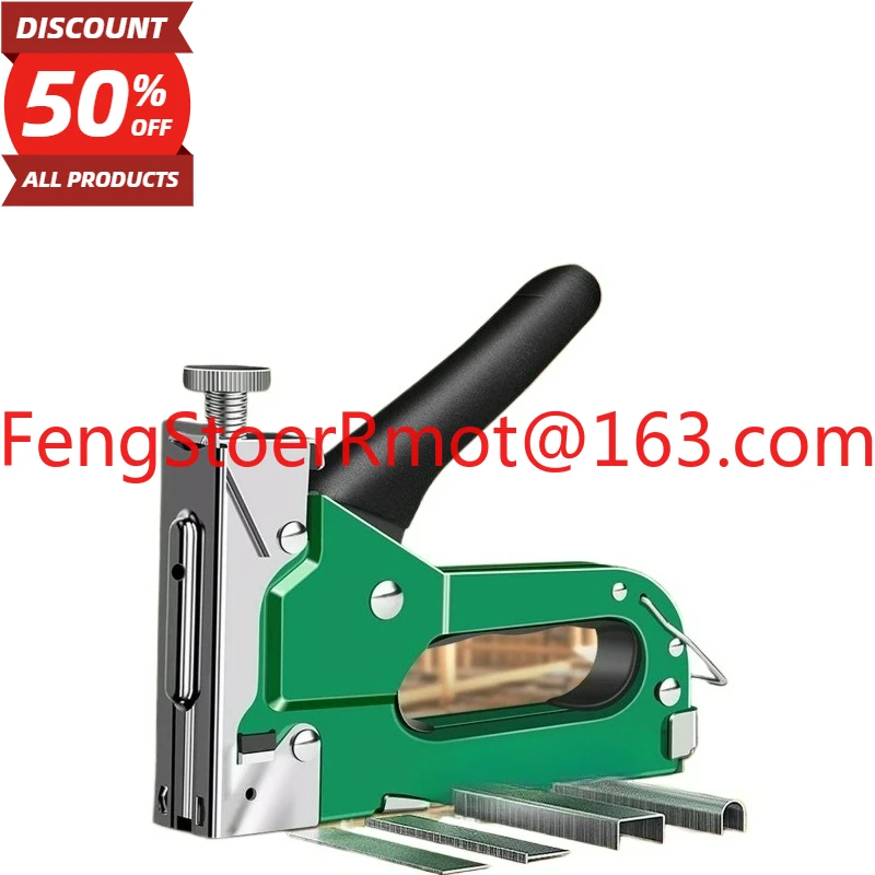 Manual air nail gun code nail special wire groove artifact straight nail u-shaped woodworking tool