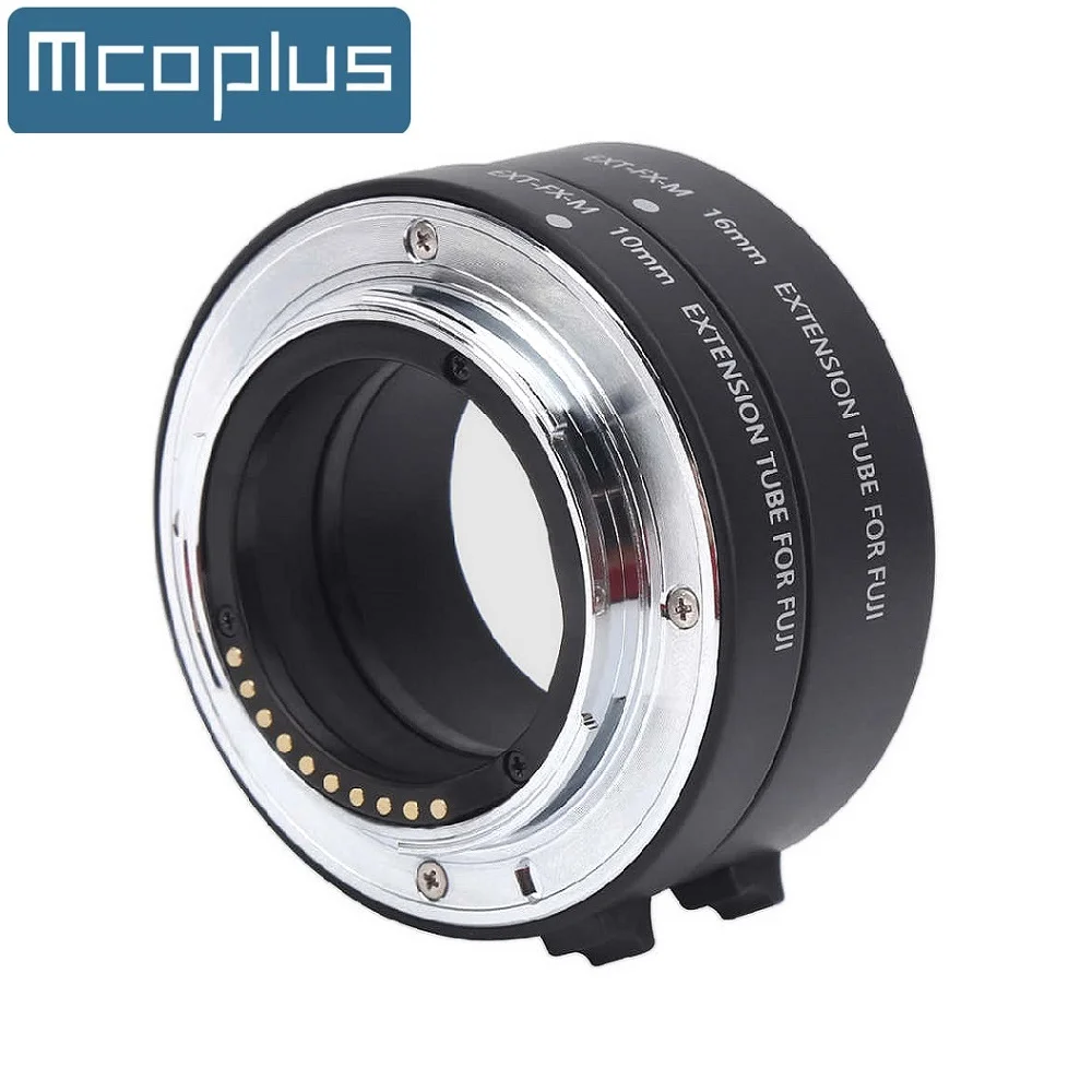 Mcoplus Auto Focus AF Macro Extension Tube Ring for Fujifilm XPro2 XT1 XA2 XE2 XE2s X70 XE1 X30 X70 XM1 XA1 XPro1 Micro Camera