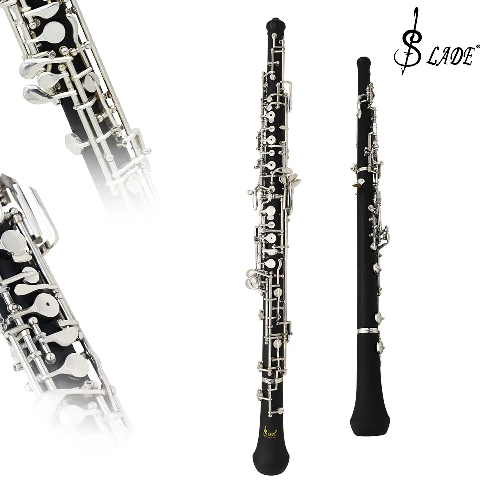 

China Factory Sells Bakelite Tube Body For Beginners To Practice Playing 22 Key Fully Automatic Silver Plated Oboe