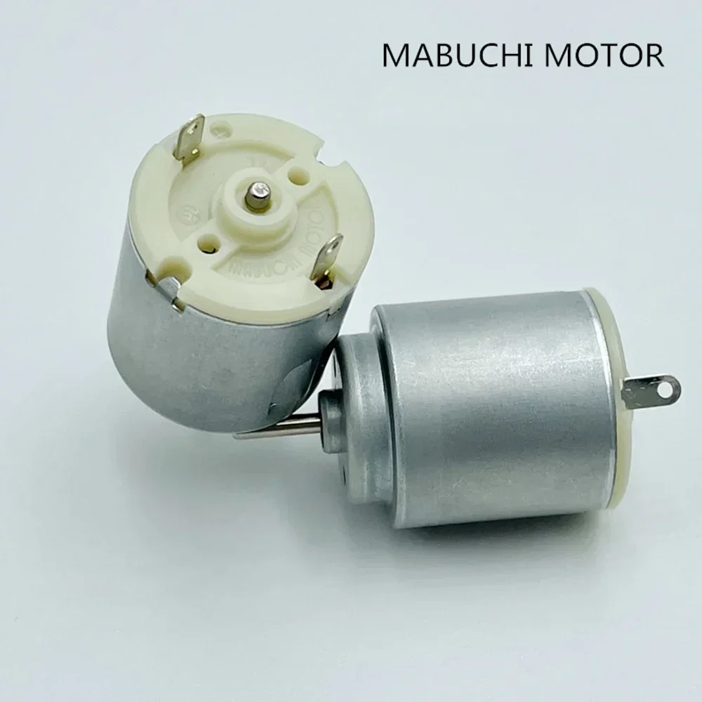 Mabuchi RE-140RA-12240 Mini 21mm okrągły silnik elektryczny DC 3V-6V 9800RPM mały silnik szczotka metalowa szlachetnego R140 samochodzik zdalnie