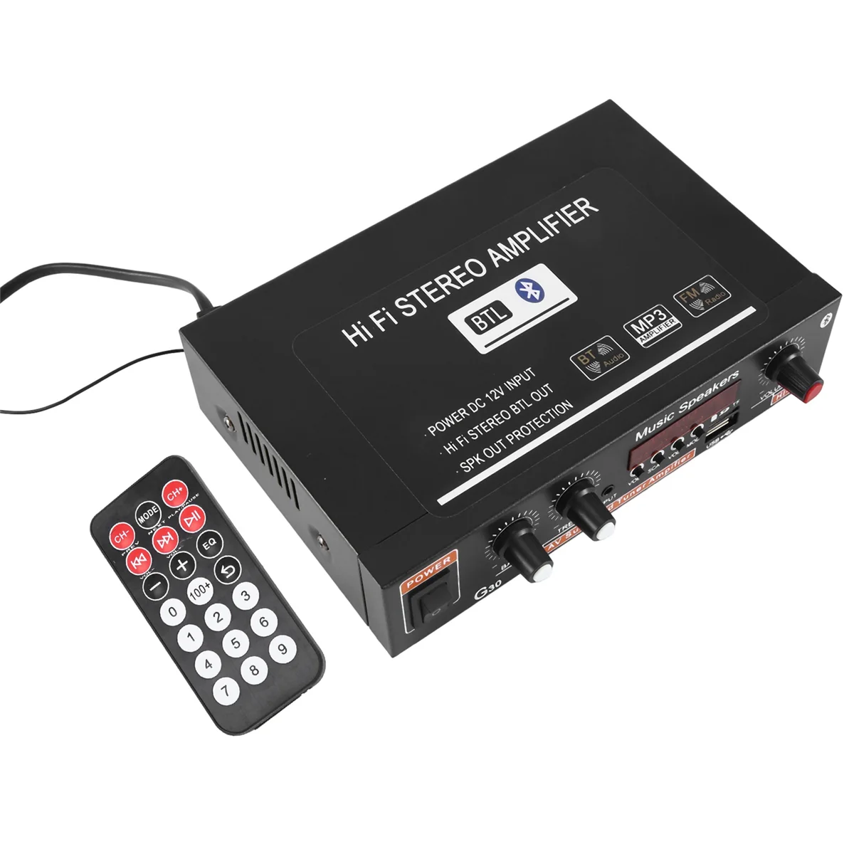 U.S. Regulations G30 Digital Power Amplifier US Plug