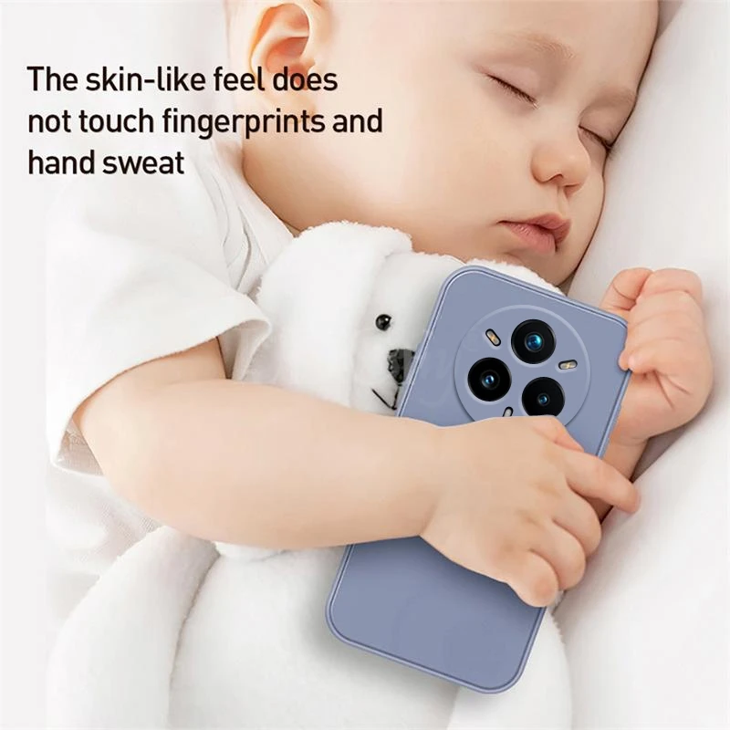 حافظة لهاتف Realme 14 Pro Plus من السيليكون السائل المطاطي العادي حافظة حماية من البولي يوريثان Realme 14 Pro Plus حافظة Realme 14 Pro Plus