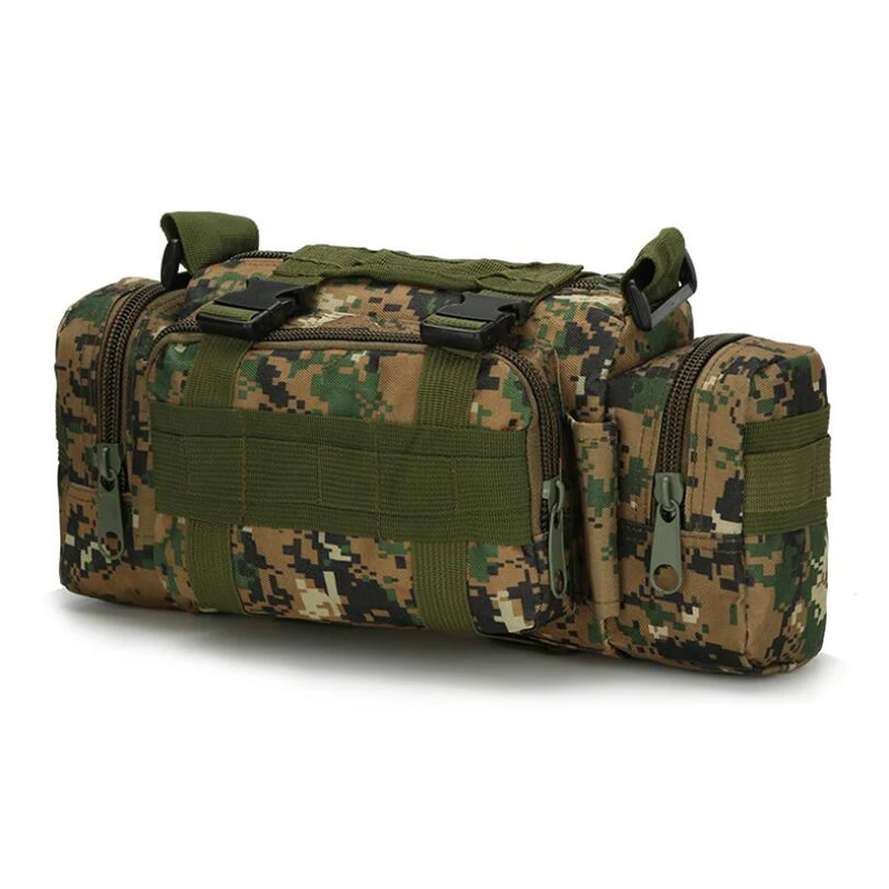 Imagem -02 - Multifuncional Impermeável Pesca Bolsa Único Crossbody Bolsas Esportes ao ar Livre Cintura Pack Iscas Engrenagem Armazenamento Bolsa