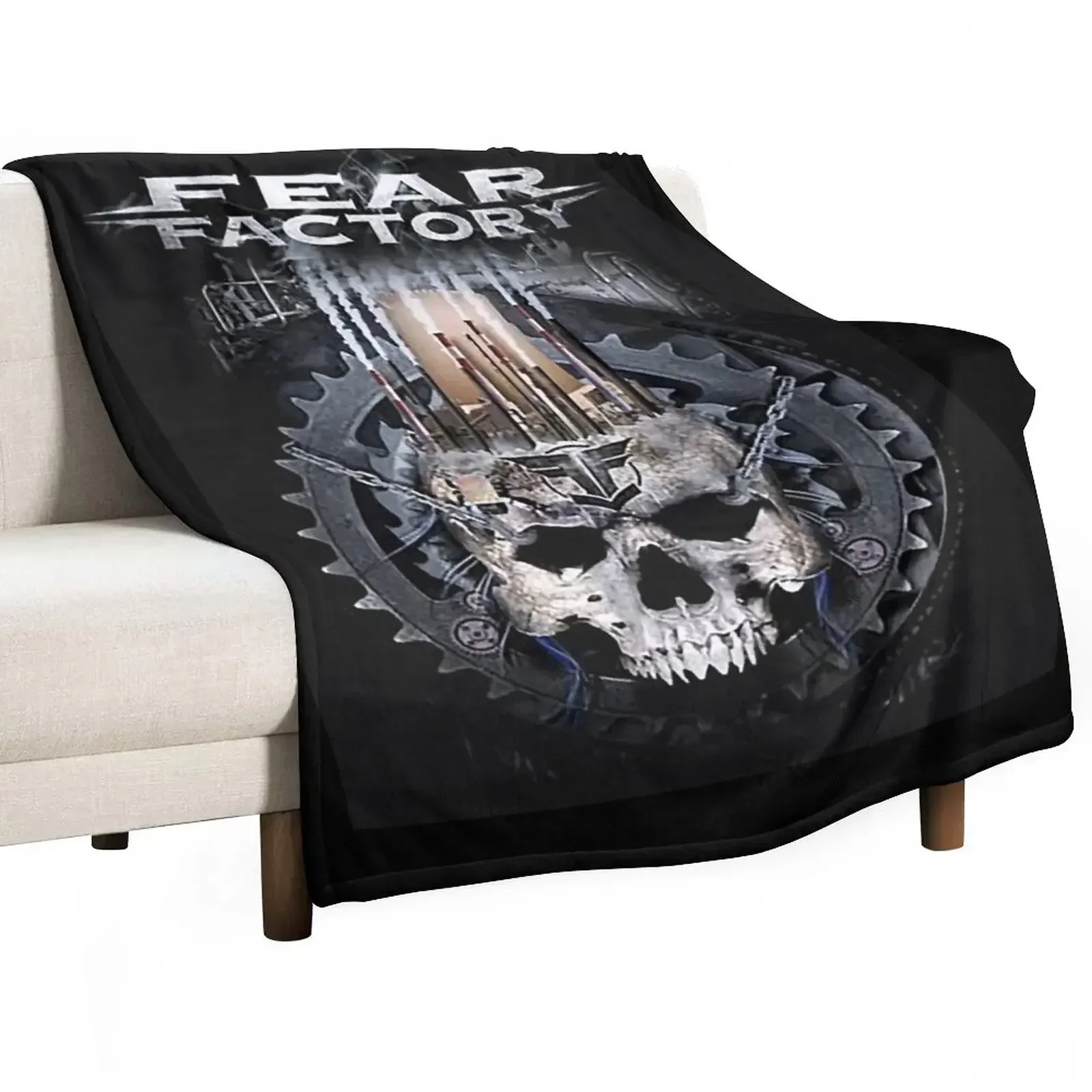 

Fear Factory Throw Blanket Warm Sofa Soft Big Blankets For Sofas Blankets