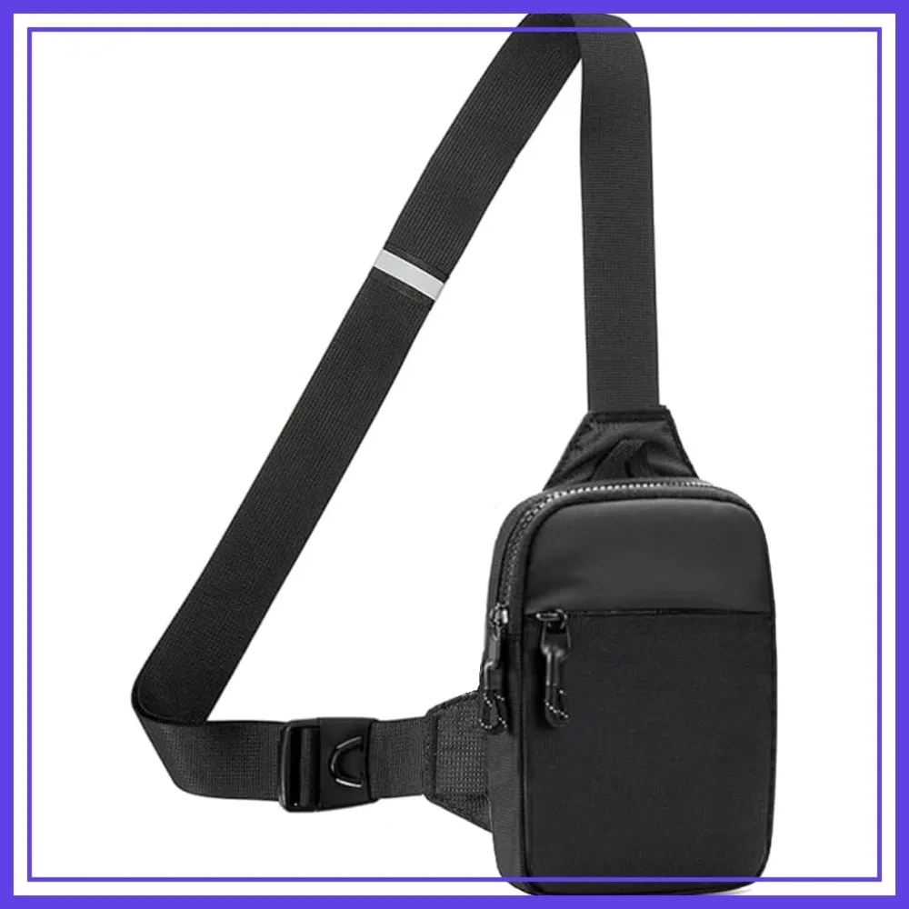 

Mini Sling Bag for Men Crossbody, Small Chest Bag Casual Trendy Waterproof Lightweight Phone Crossover Daypack