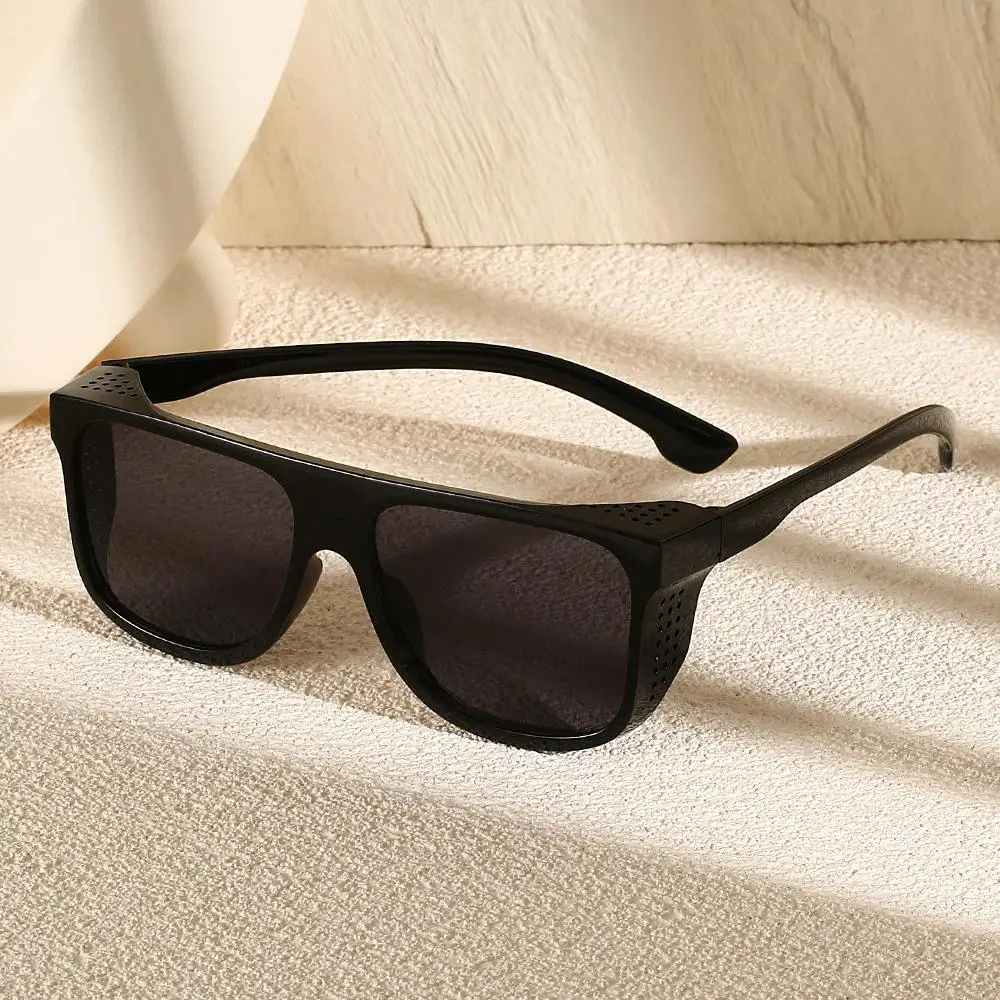 

Уникальные ветрозащитные солнцезащитные очки в полой оправе с защитой от ультрафиолета, уличные мужские солнцезащитные очки, летние солнцезащитные очки для женщин и мужчин