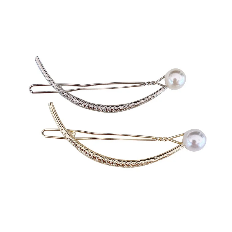 2022 Korean Metal Hairpin U Shape Hairgrips Pearls Hair Clips Vintage Crystal Butterfly Hair Barrettes Bun Hairstyle Accessories