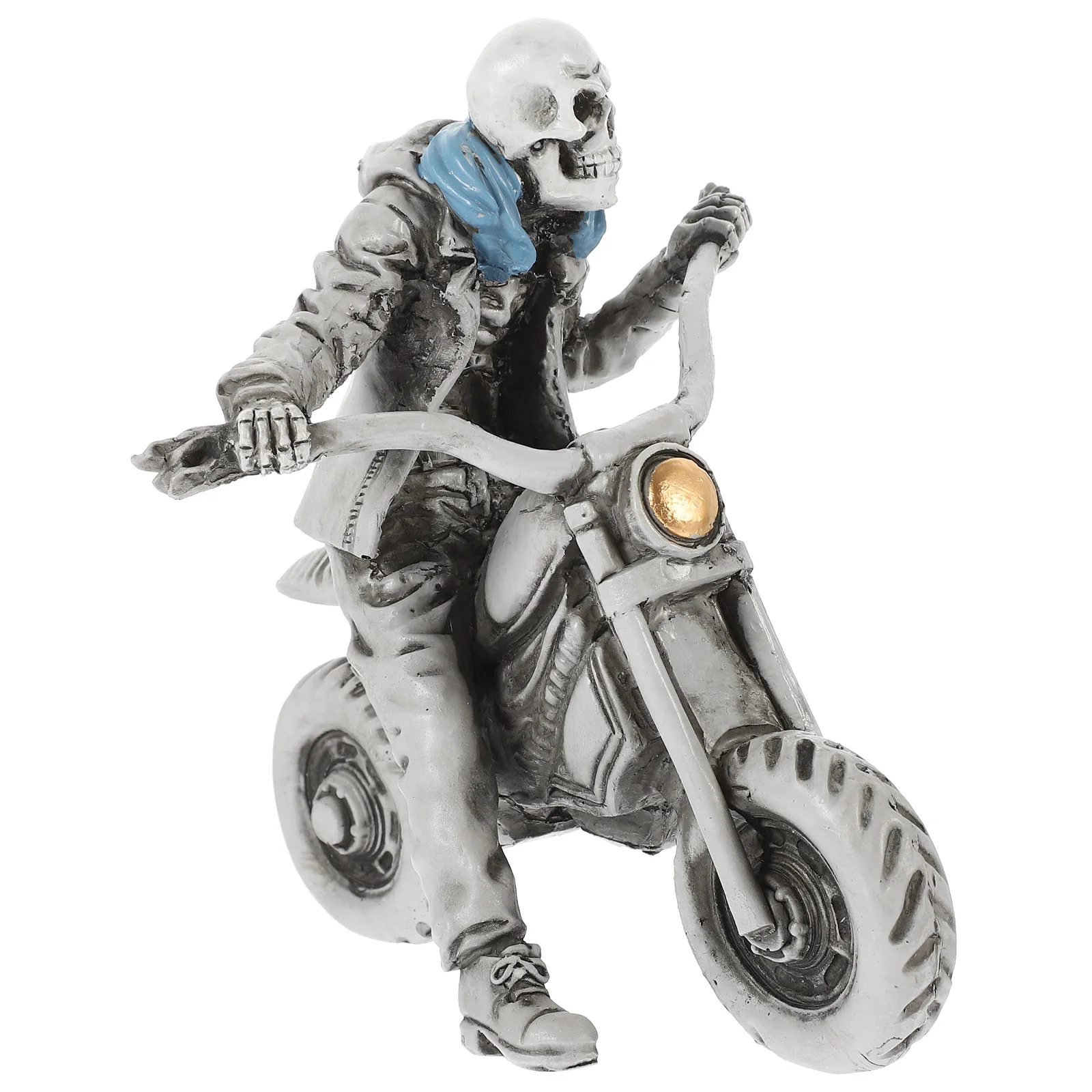 

Resin Statue Desktop Decoration Cool Halloween Ornament for Home Garden Party Decor Resin Decoration