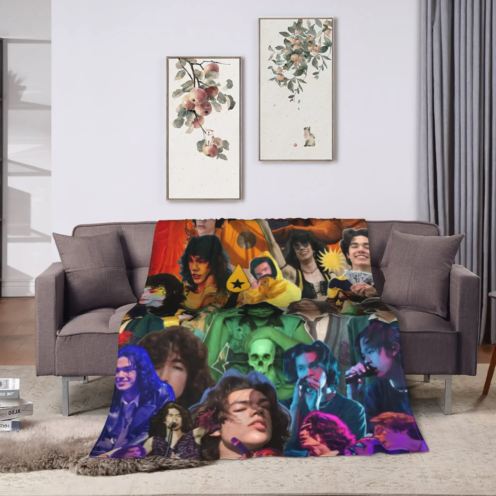 Conan Gray Blanket American Singer Super Warm Fluffy Plush Throw Blanket For Couch Chair Camping Flannel Bedspread Bed Cover