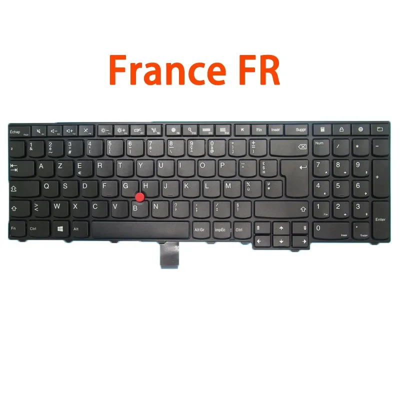 

Клавиатура для Lenovo Thinkpad E531 E540 L570 Франция FR 00PA586 00PA627 Японский JP JA 01AX641 Бельгия BE 01AX657 01AX616 Новый