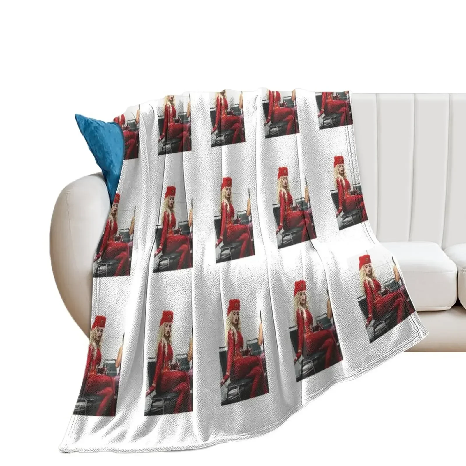 Katya zamolodchikova Throw Blanket christmas decoration Flannel Blankets