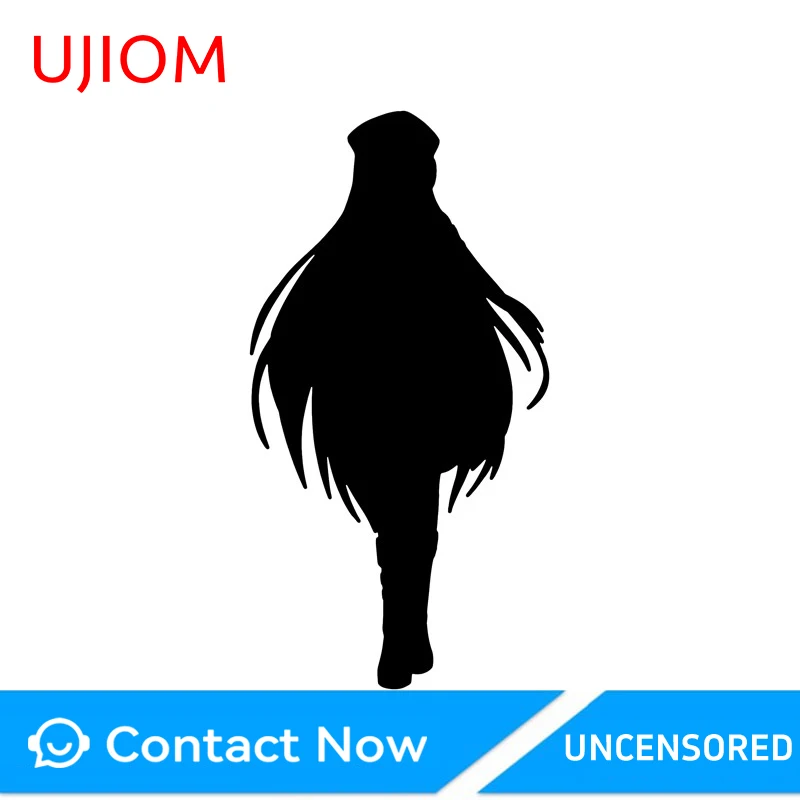 UJIOM Esdeath No Trespassing Wall Sticker Delicate Trendy Attractive Occlusion Scratch Vinyl Decal Pretty Adhesive Wallpaper