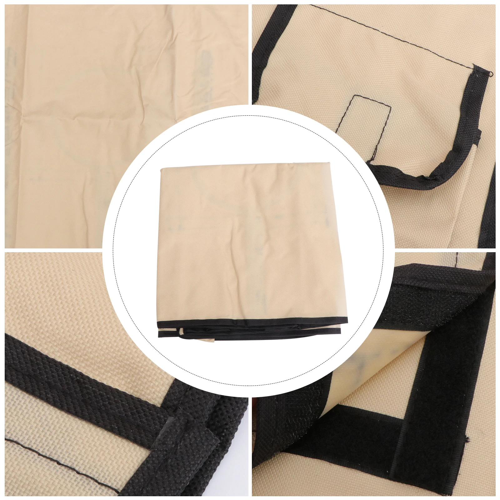 

Waterproof With Pocket Dustproof Outdoor Protector For Flat Screen Television Set Cloth Cover Weatherproof Anti-Dust Cover