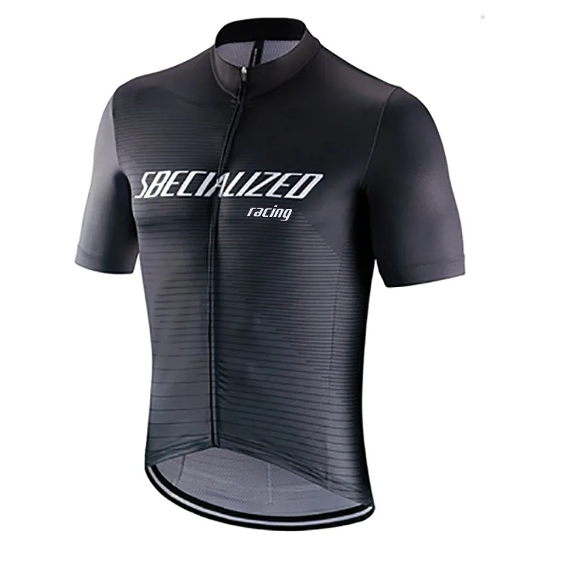 Cycling Jersey Men Reflective MTB Road Bike Clothes Bicycle Jersey Mesh Breathable Cycling Clothing Summer Bike Jersey