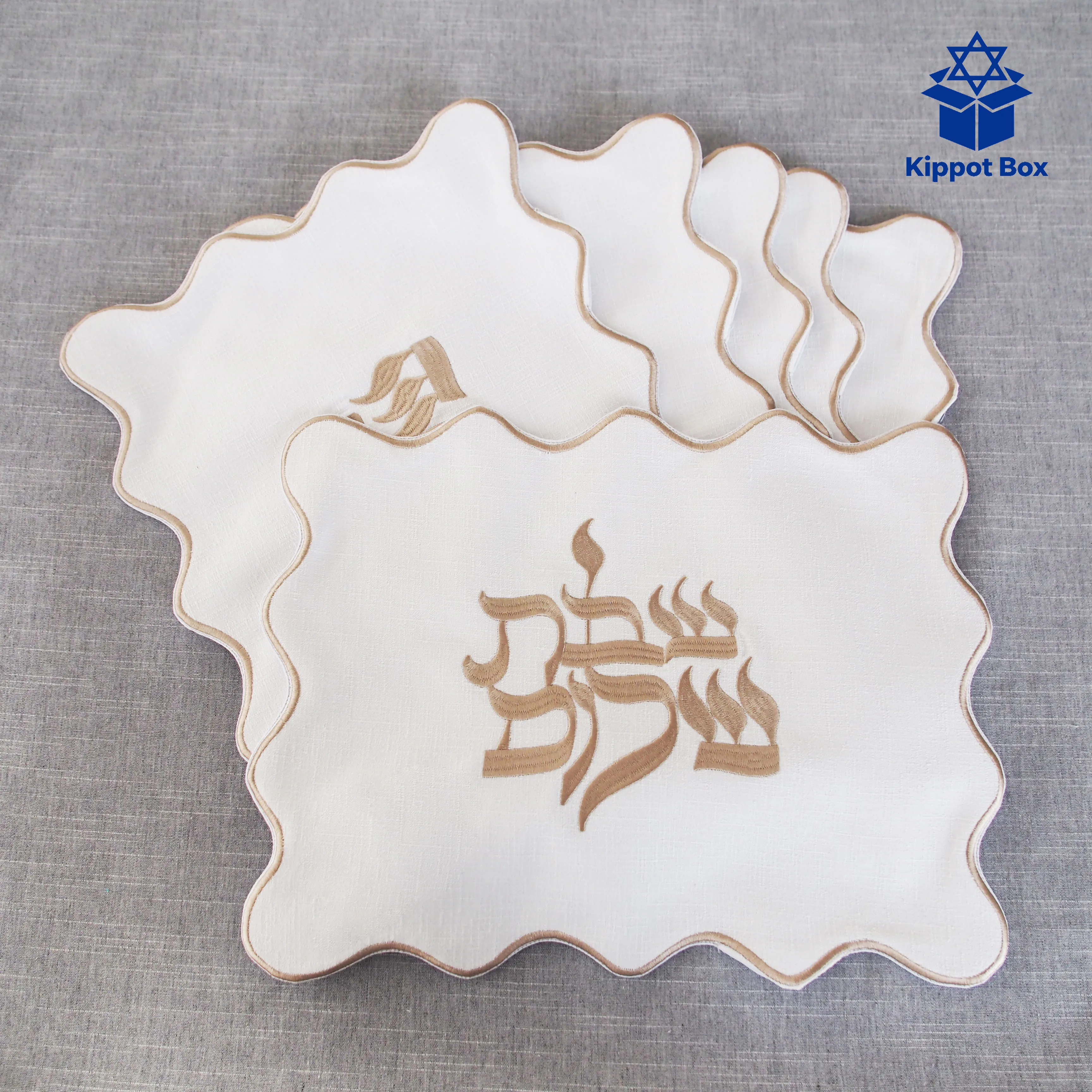 Classic Jewish Challah Cover, Elegant Bread Cover, Sabbath Table Decor, Timeless Gift