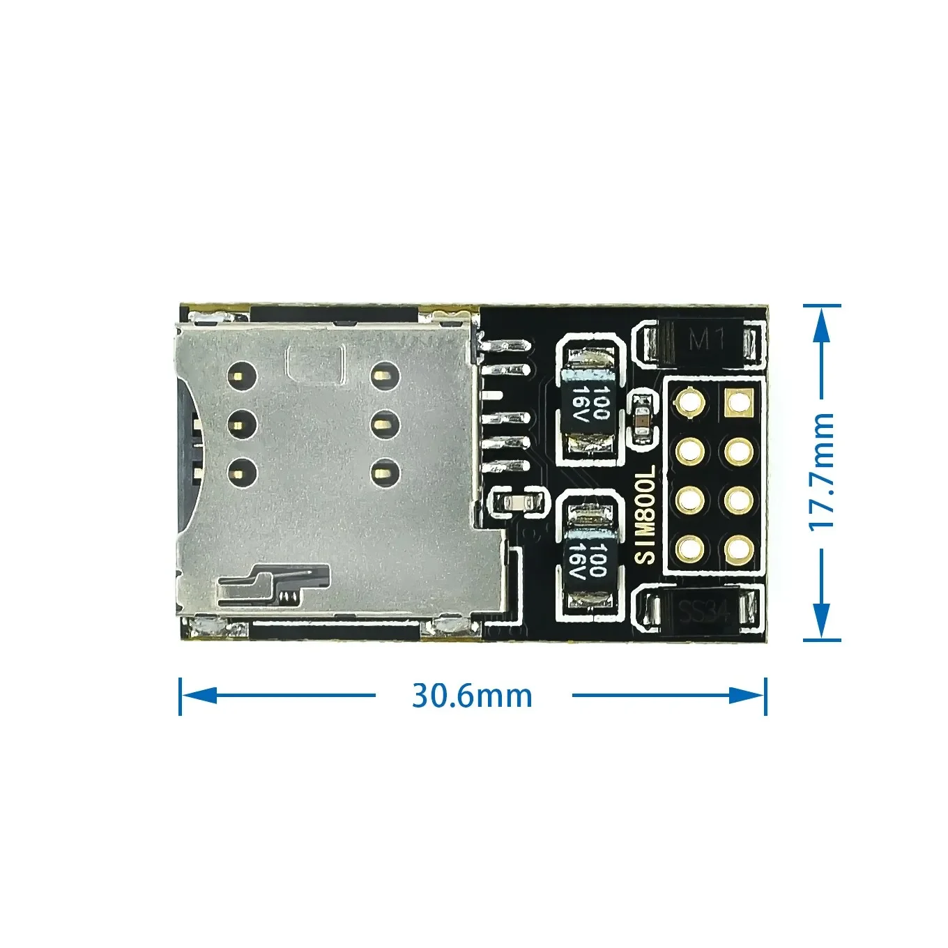 SIM800L GPRS GSM Module MicroSIM Card Core BOard Quad-band TTL Serial Port for ESP8266 ESP32