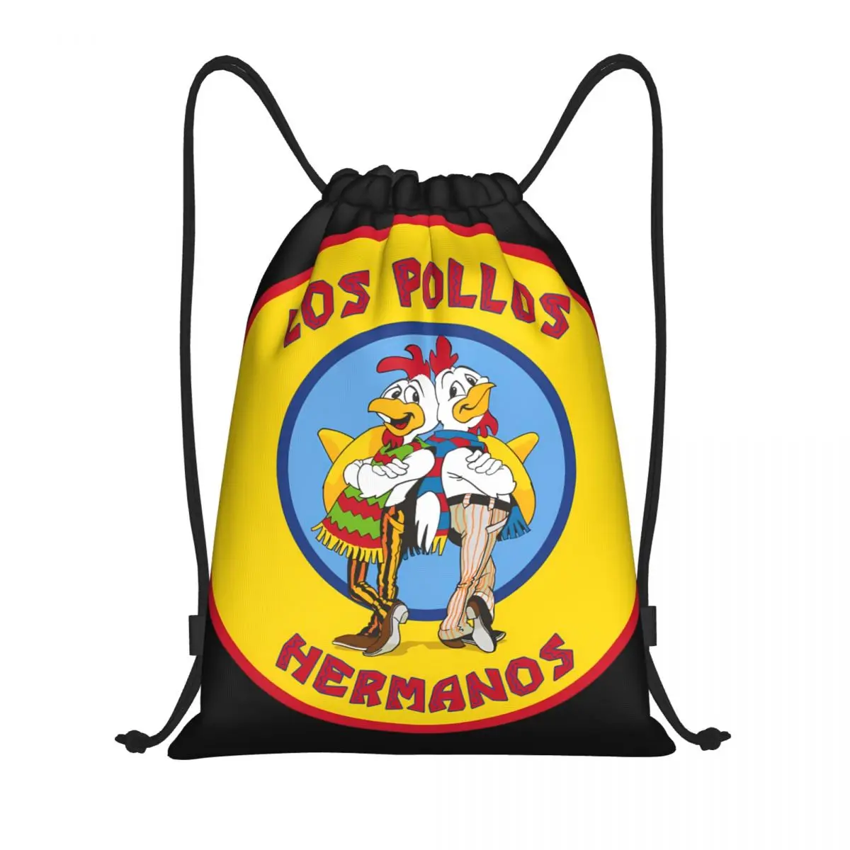 Bolsa deportiva multifunción para libros, bolso portátil con cordón para Los Pollos Hermanos