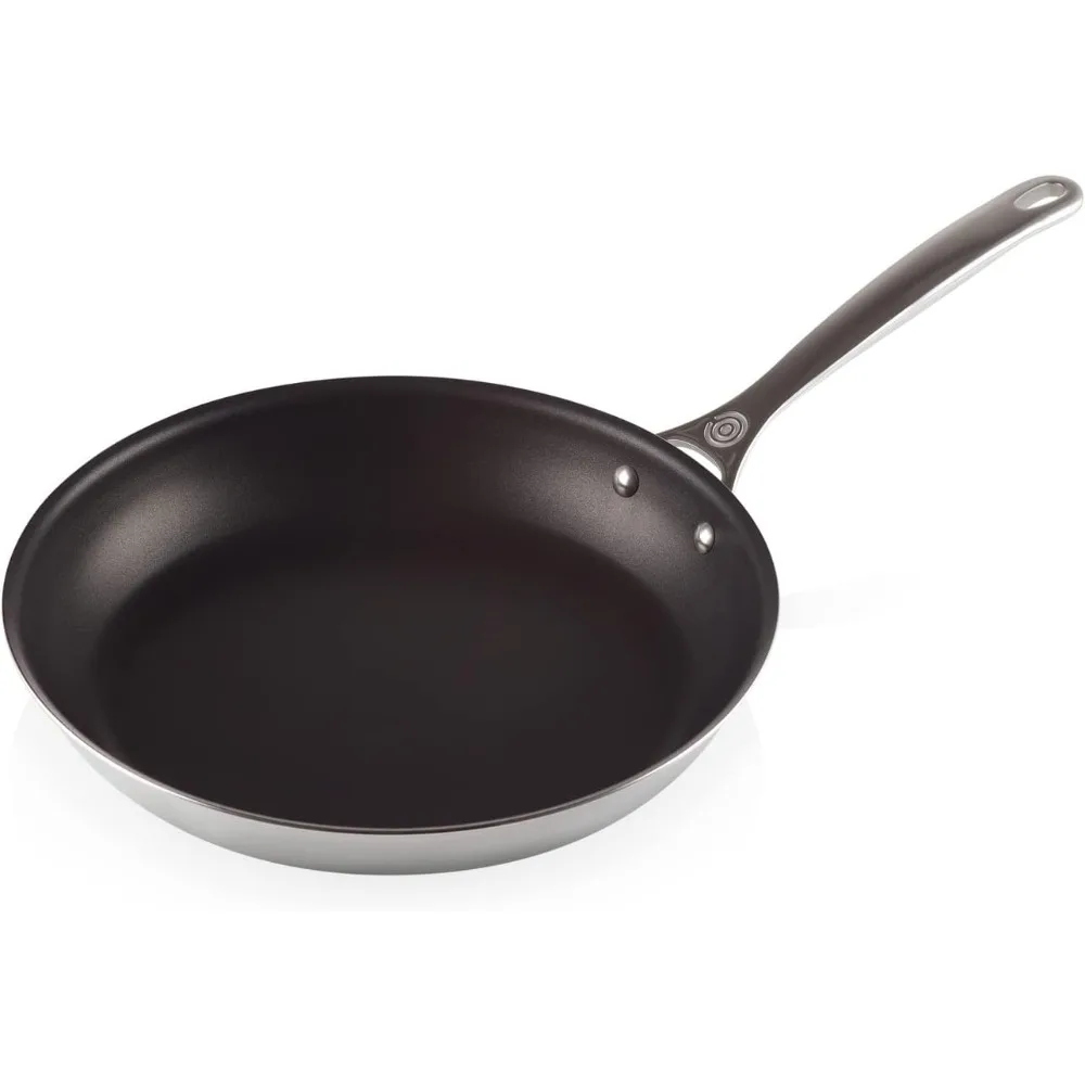 

Tri-Ply Stainless Steel 12" Nonstick Fry Pan
