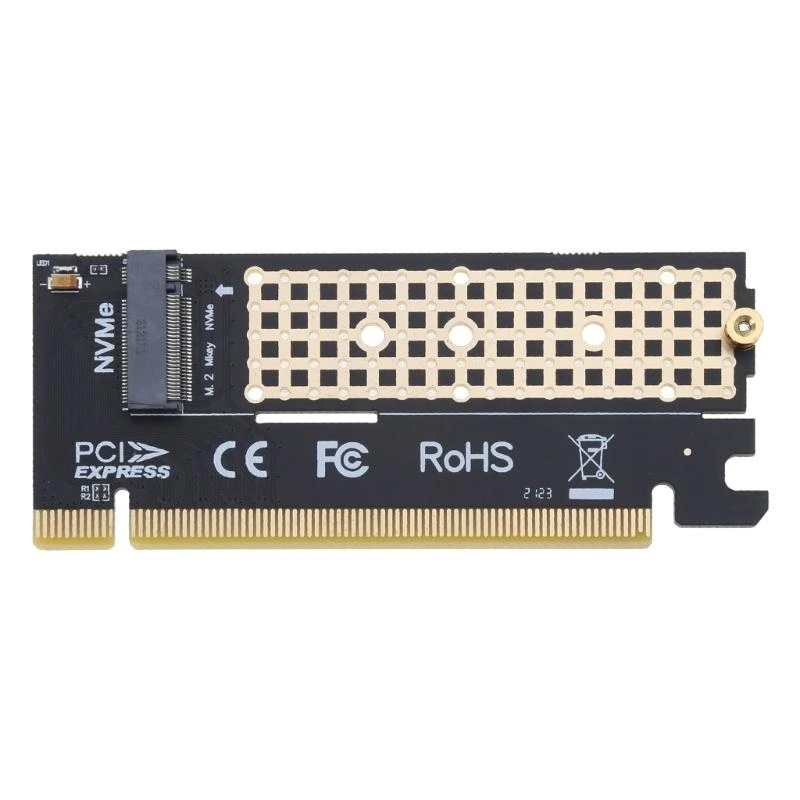 587B Riser Card PCIe X16 to SSD NVME PCI-Express Expansion Adapter Card 2230-80