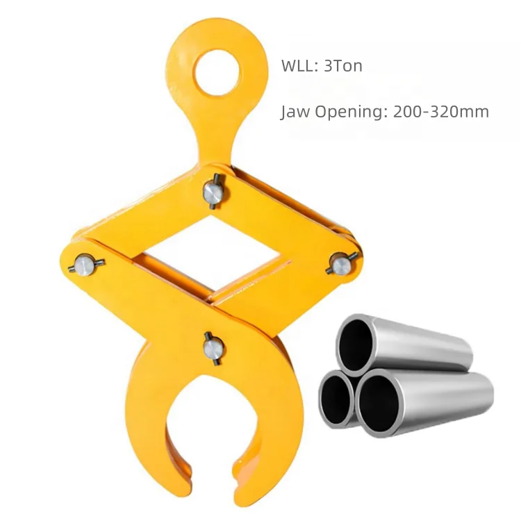 Round Steel Pipe Scissor Lifting Clamp