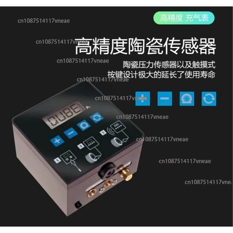 PCL Tire Inflator, High-precision Digital Display Air Pump, Automatic Wall-mounted Air Meter, Tire Pressure Meter
