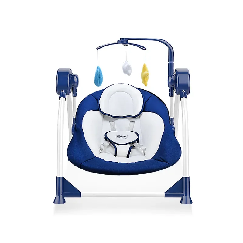 Culla elettrica del bambino dello shaker del neonato della sedia a dondolo del bambino con la trapunta reclinabile del bambino per dormire