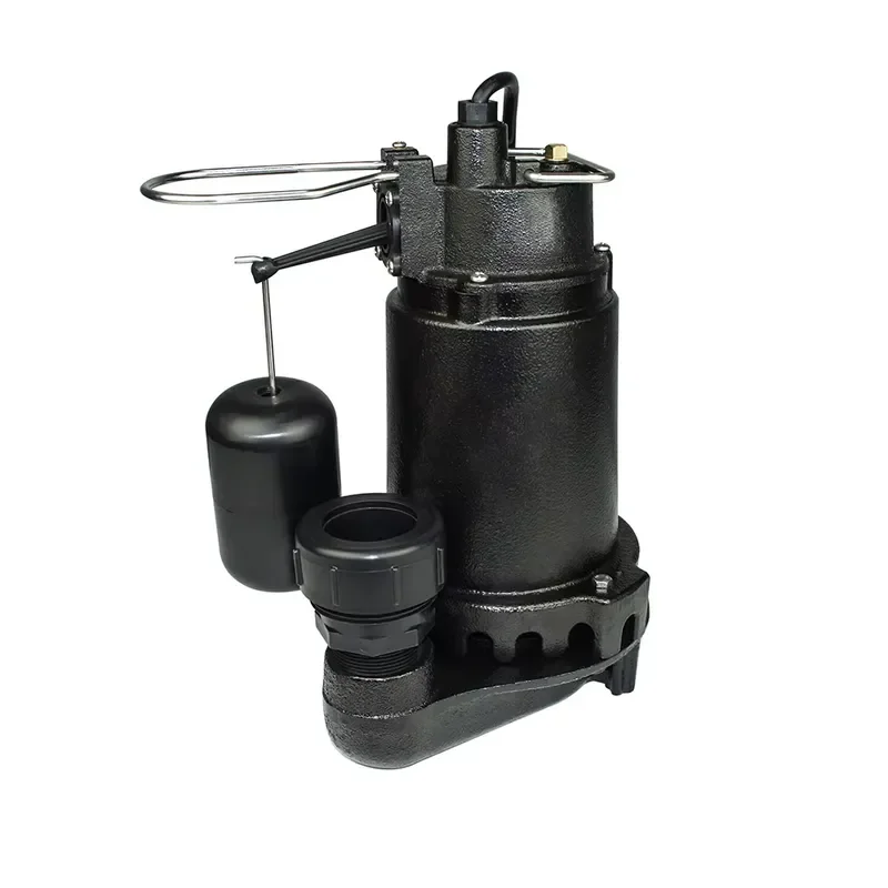 Electrical High Quality Wastewater Sump Pump with Snap Action Switch Motor Housing Basement Waste Water Treatment